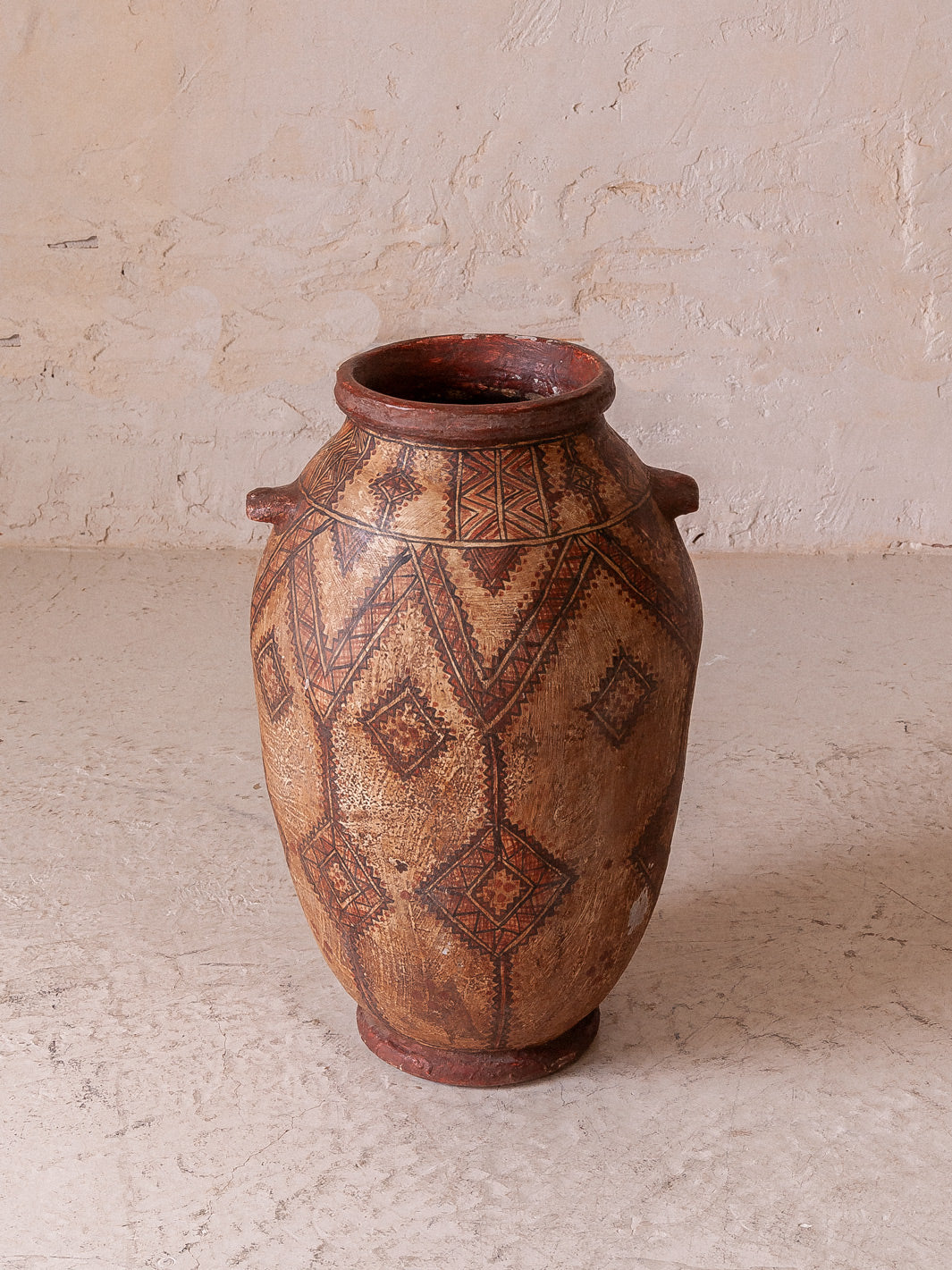 Pot Rif Marruecos s.XIX H59CM
