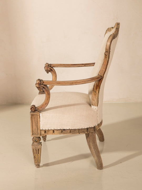 Pareja butacas Louis XVI Chinoiserie s.XIX