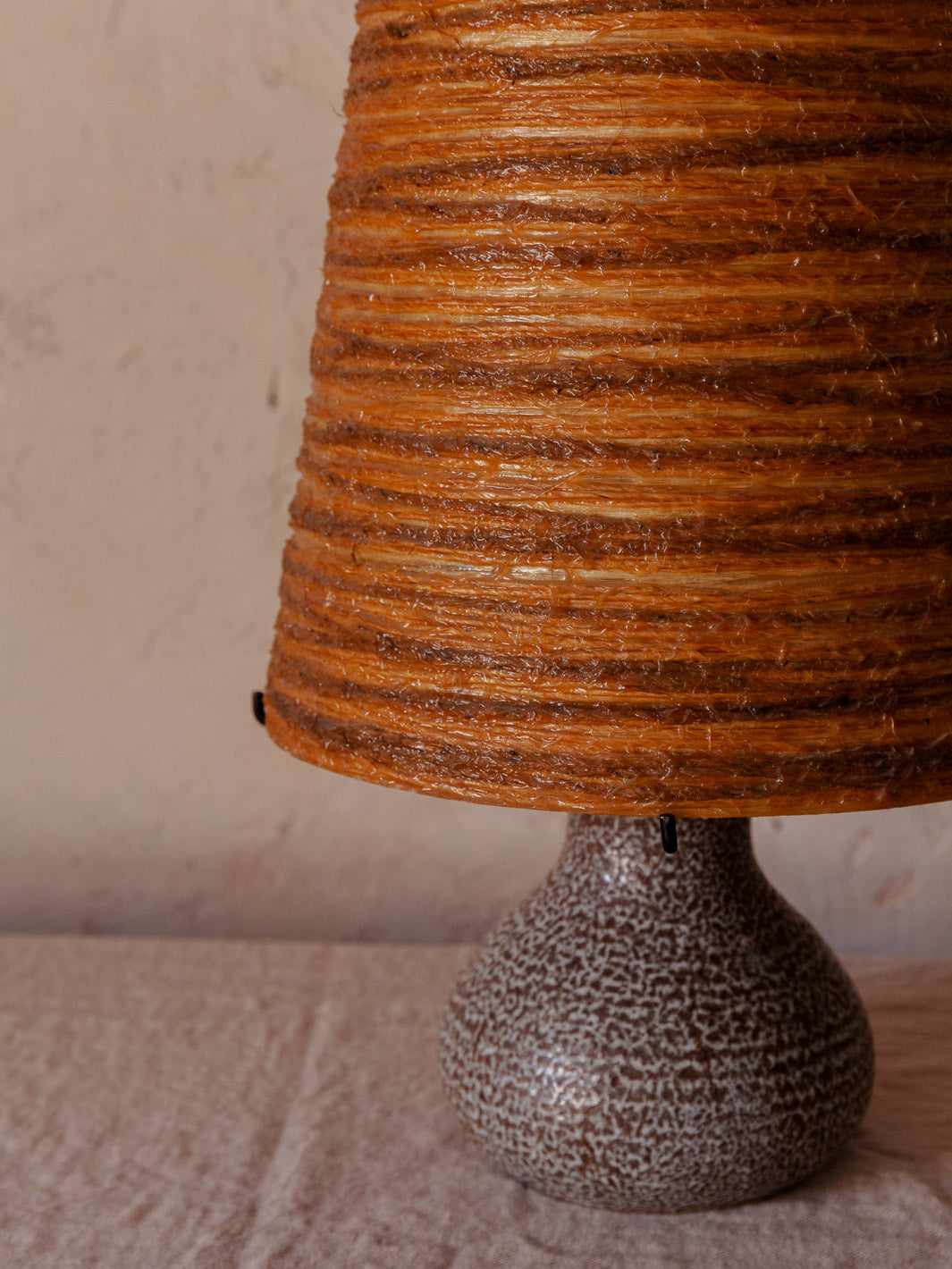 Lámpara "Accolay" cerámica y resina años 60