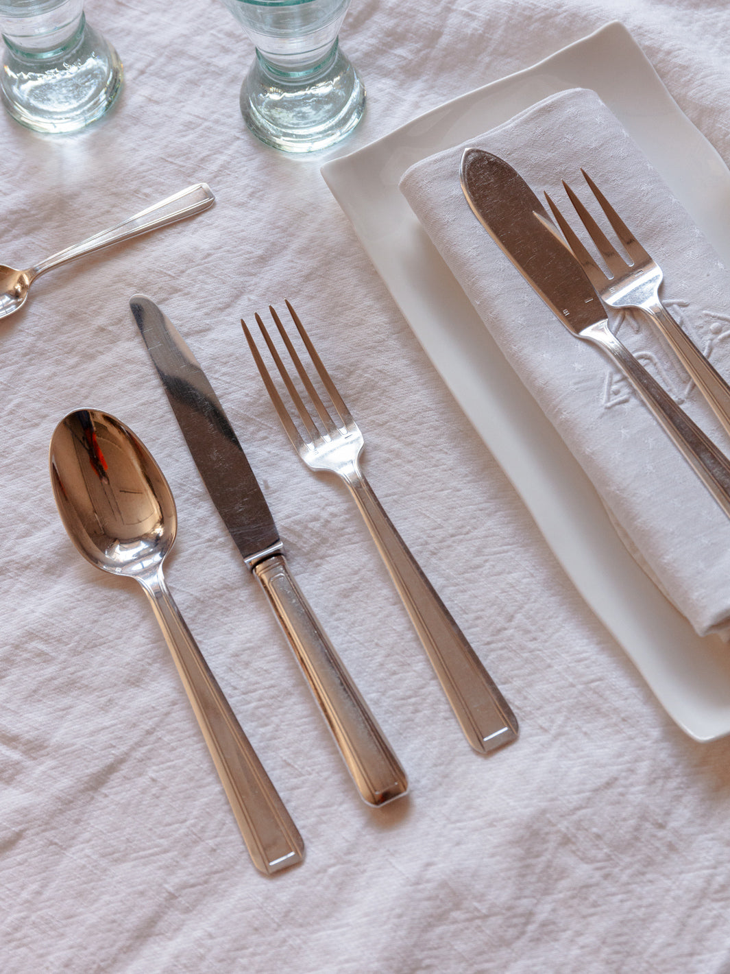 Art deco deals cutlery set