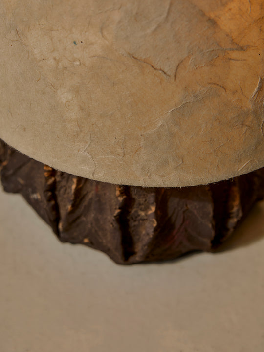 Nam Du Lámpara de mesa lino y cerámica