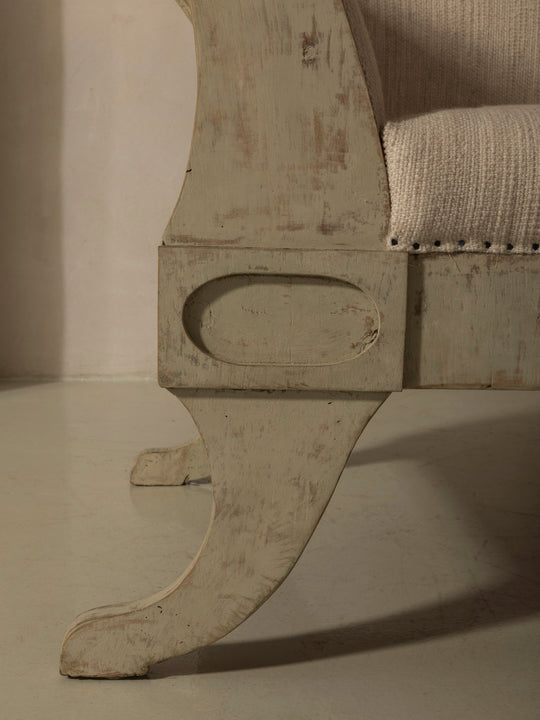 Swedish Empire Bench 19th century