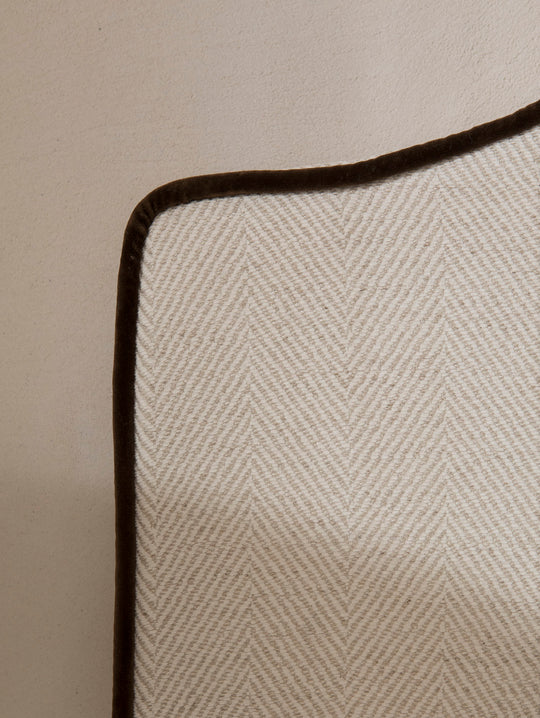 Romy Trim brown headboard