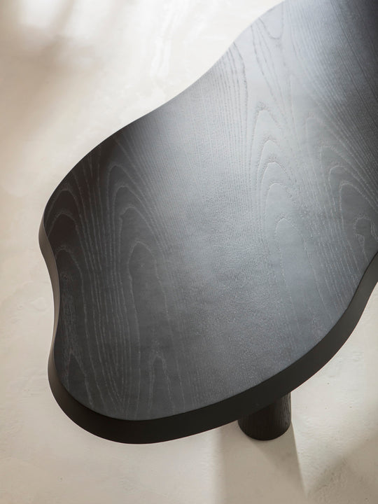 Organic Black Ash Coffee Table L