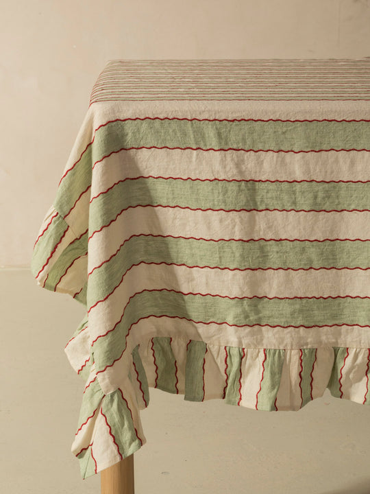Marionette tablecloth pistachio