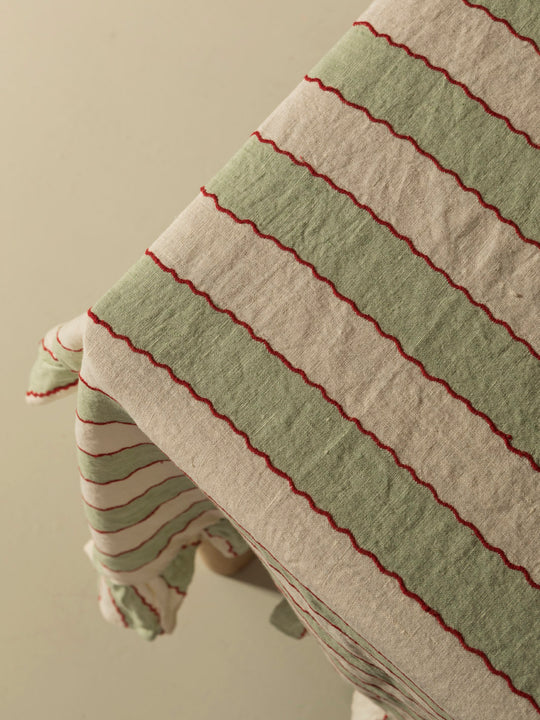 Marionette tablecloth pistachio