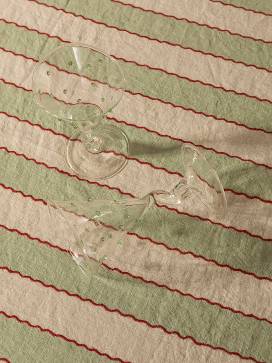 Marionette tablecloth pistachio