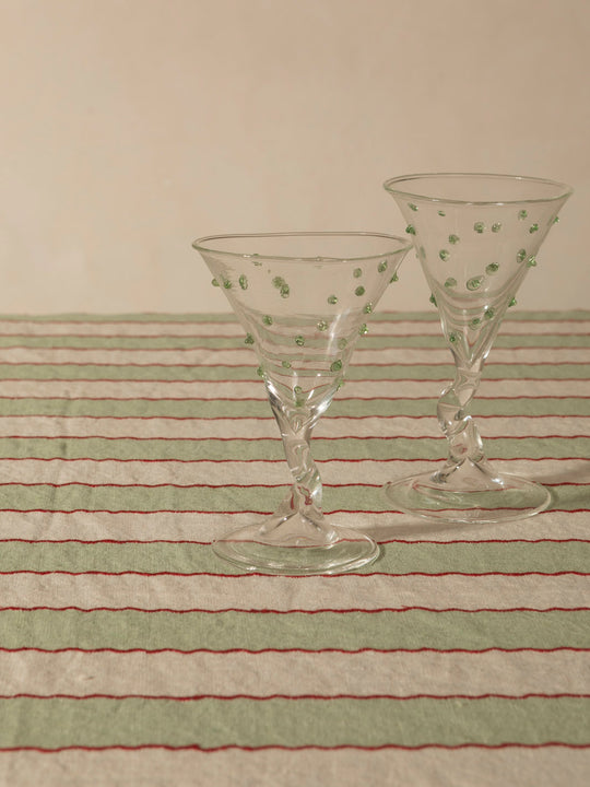 Marionette tablecloth pistachio