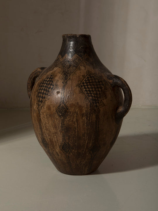 Pot Rif Marruecos s.XIX H55CM