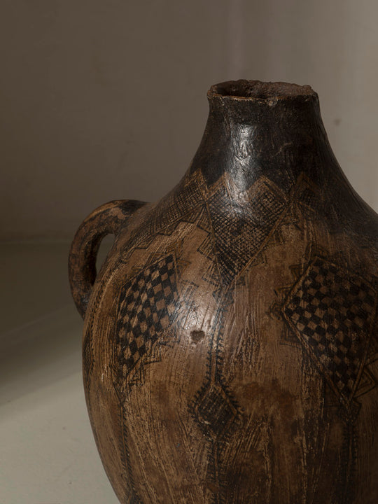 Pot Rif Marruecos s.XIX H55CM