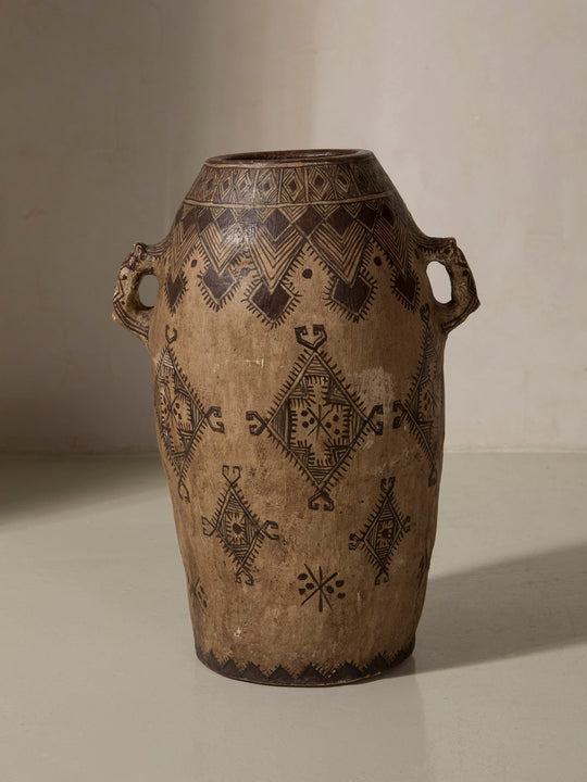Pot Rif Marruecos s.XIX H63CM