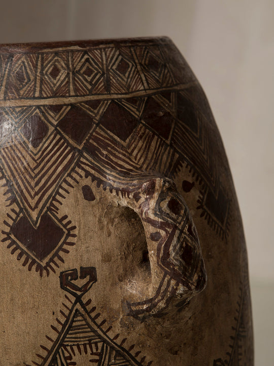Pot Rif Marruecos s.XIX H63CM