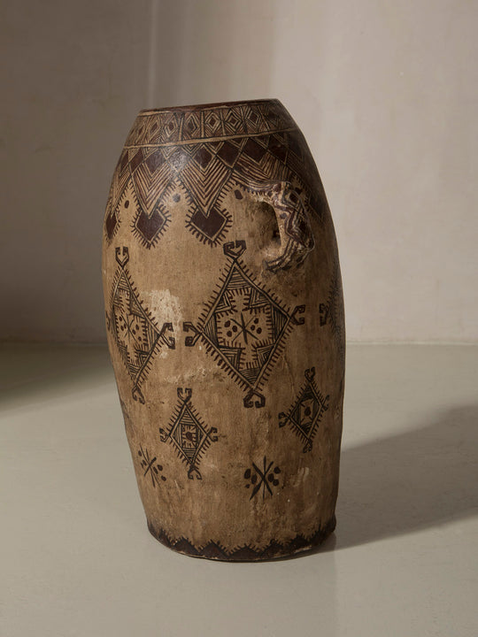 Pot Rif Marruecos s.XIX H63CM
