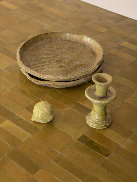 Zellige Minimal Olive Table