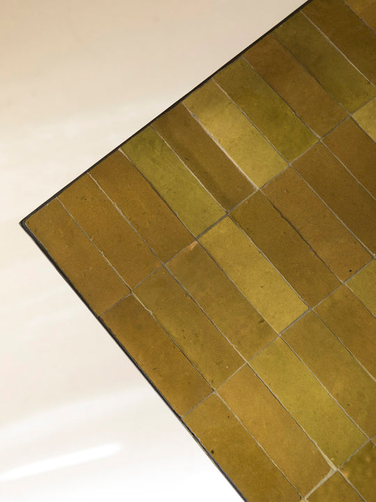 Zellige Minimal Olive Table