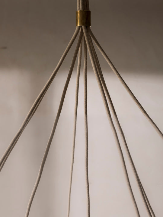 Ceiling lamp with 9 felt shades