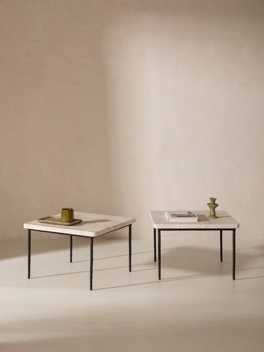 Arrow Martelé Table 60x60x40cm