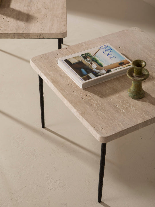 Arrow Martelé Table 60x60x40cm