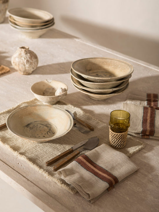 Individual Jasper de lino natural Libeco