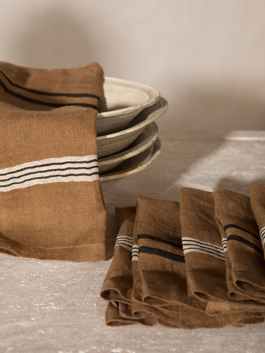 Locomotive Stripes Napkin Libeco