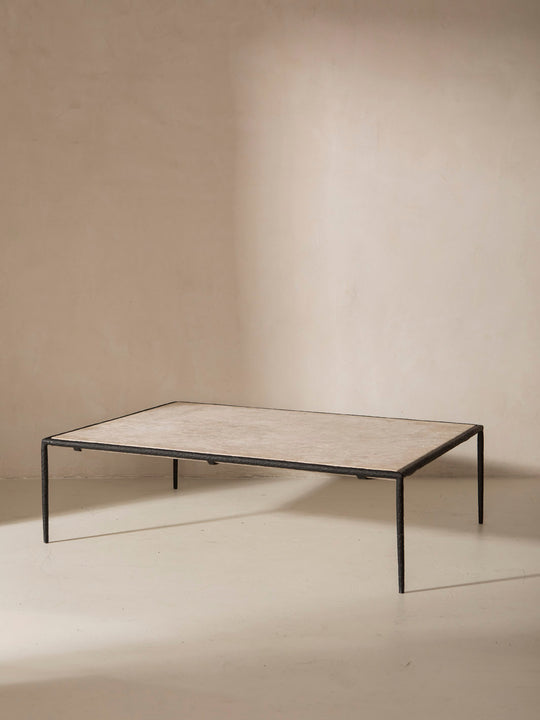 Arrow Encastrée Martelé Table 120x80x40cm