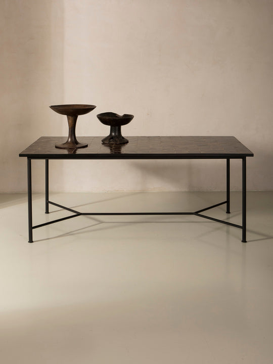 Mott Zellige Brown Table