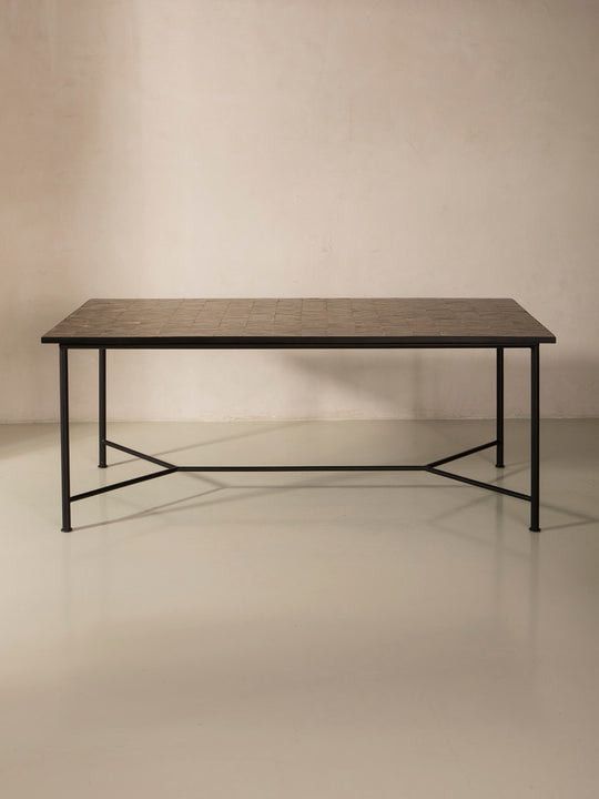 Mott Zellige Brown Table