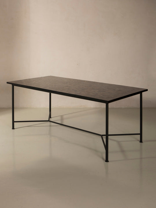 Mott Zellige Brown Table