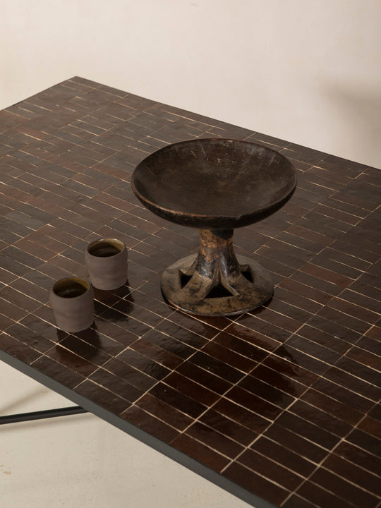 Mott Zellige Brown Table