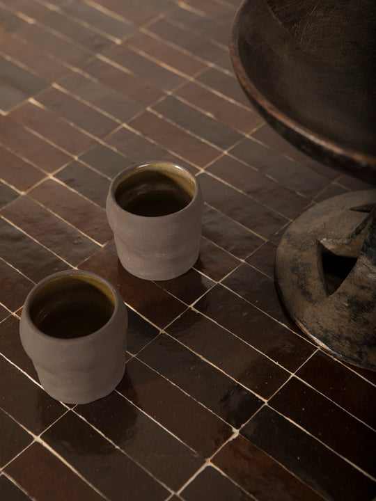 Mott Zellige Brown Table