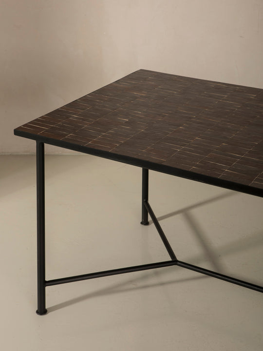 Mott Zellige Brown Table