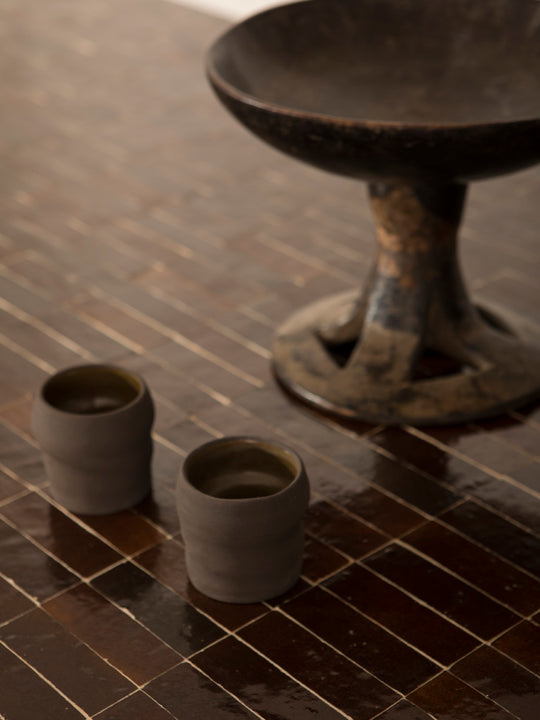 Mott Zellige Brown Table