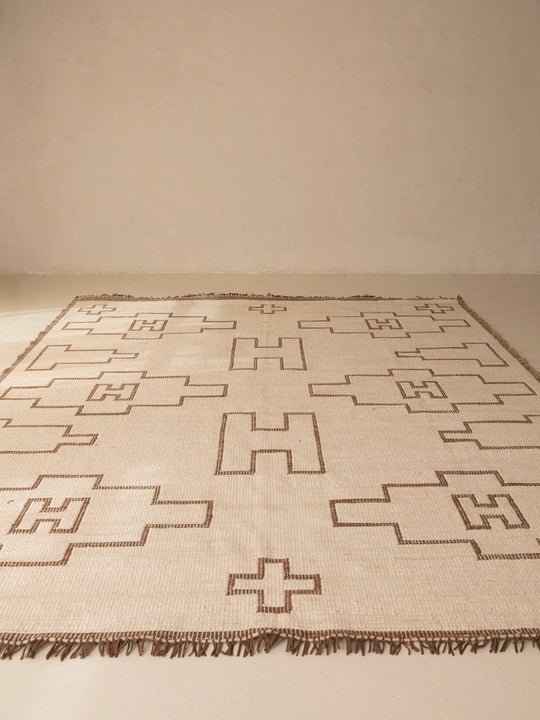 Alfombra Touareg Tagumart White