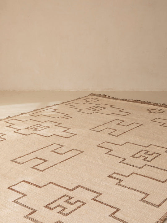 Alfombra Touareg Tagumart White