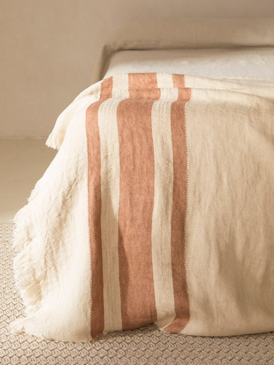 Plaid Fouta Harlan stripe 110x180cm
