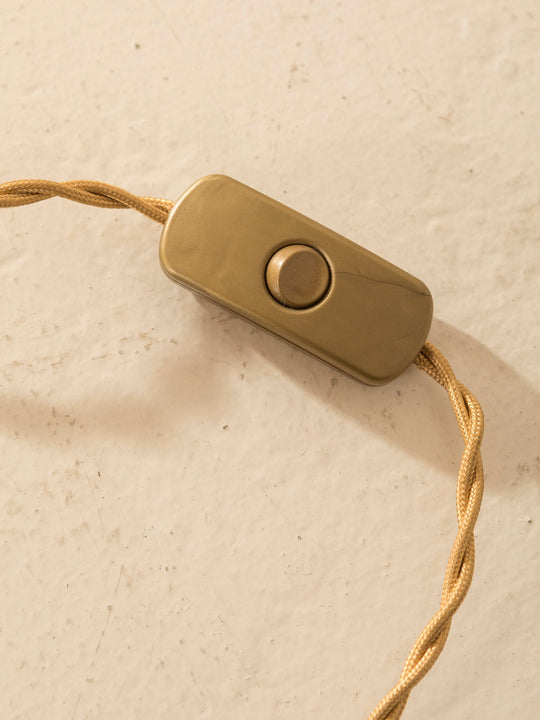 Lámpara Carrés Murano y Latón