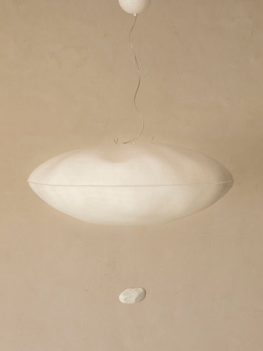 Cloud Ceiling Lamp by Céline Wright (with stone)