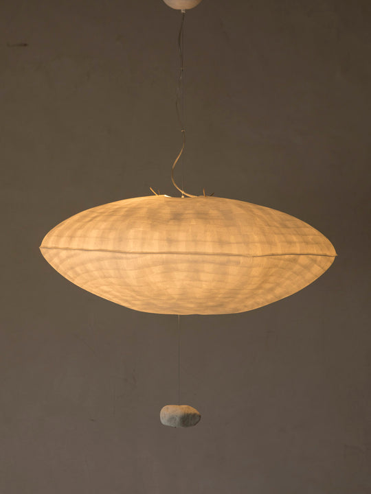 Cloud Ceiling Lamp by Céline Wright (with stone)
