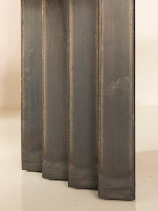 Mesa Repeto metal & fraké 100x76x240cm