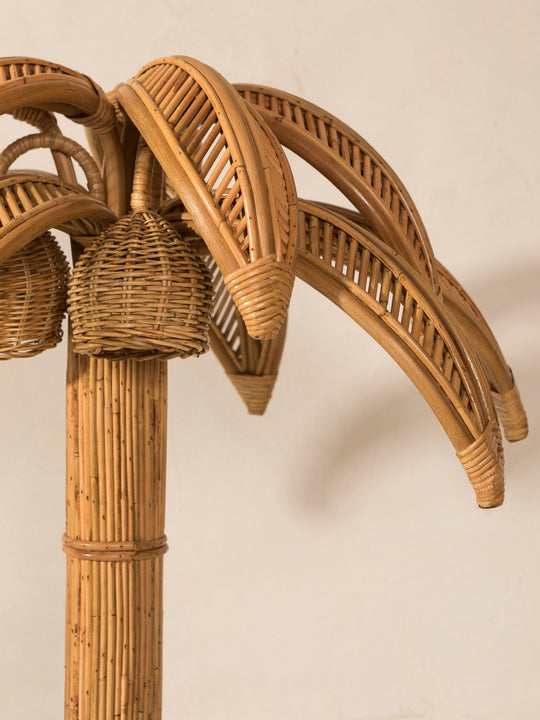 Lámpara de sobremesa Palmera Ratán