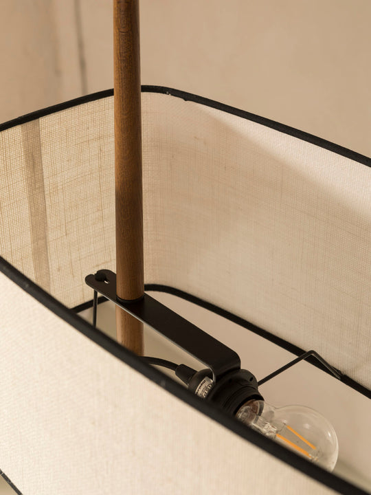 Lámpara Giraffe à tablette de Rispal Roble