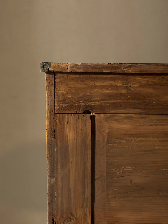 Yellow 19th century French dresser