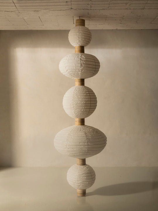 Magistrale Lamp 250cm 5 lampshades