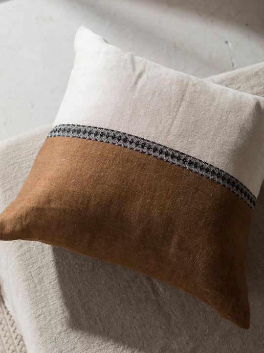 Etienne Stripe Linen Pillow 63x63cm