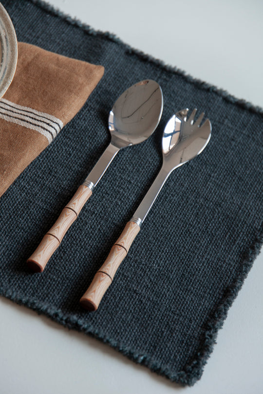 Saber Paris Bamboo Salad Cutlery