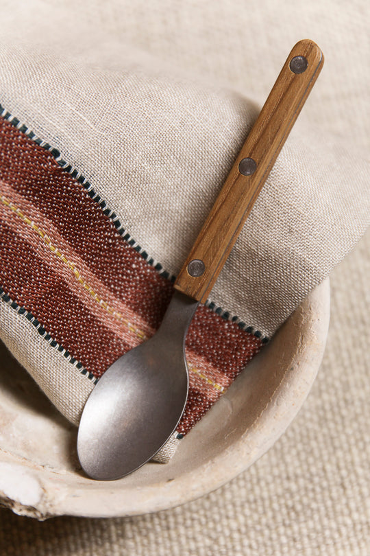 Set of 6 Bistrot Saber Paris teak spoons