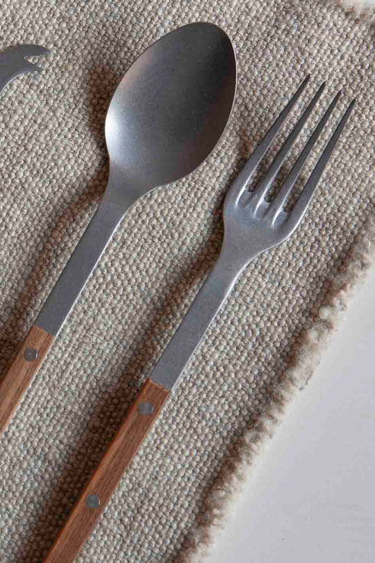 Bistrot Saber Paris Teak Serving Cutlery Set