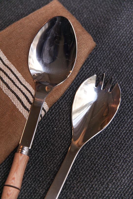 Saber Paris Bamboo Salad Cutlery