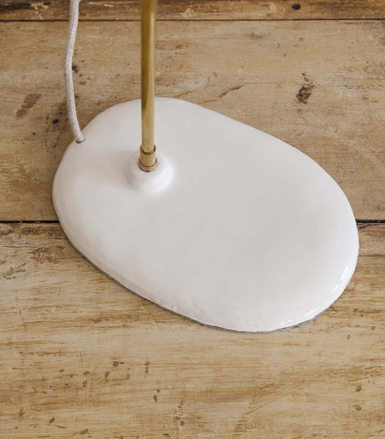 Lámpara de sobremesa pantalla de fieltro