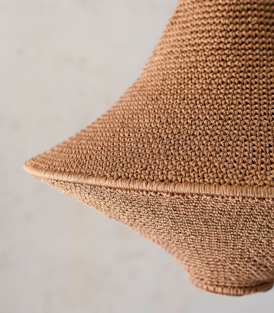 Crochet lamp W color Honey Large